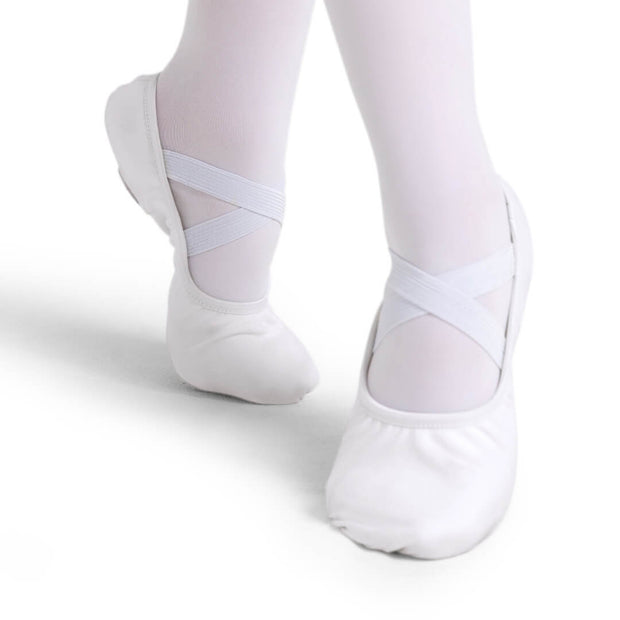 MEZZA PUNTA ELASTICIZZATA 2037W BIANCA - CAPEZIO