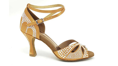 SCARPE DA BALLO DONNA - L2 LIDMAG TACCO 7 CM